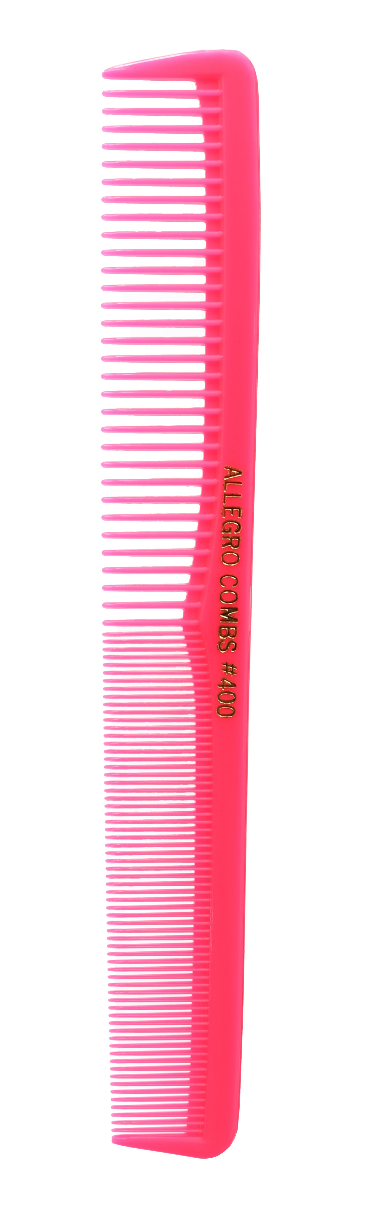 Allegro Combs 400 Barbers Combs Cutting Combs All Purpose Combs. Neon Pink Combs. 12 Pk
