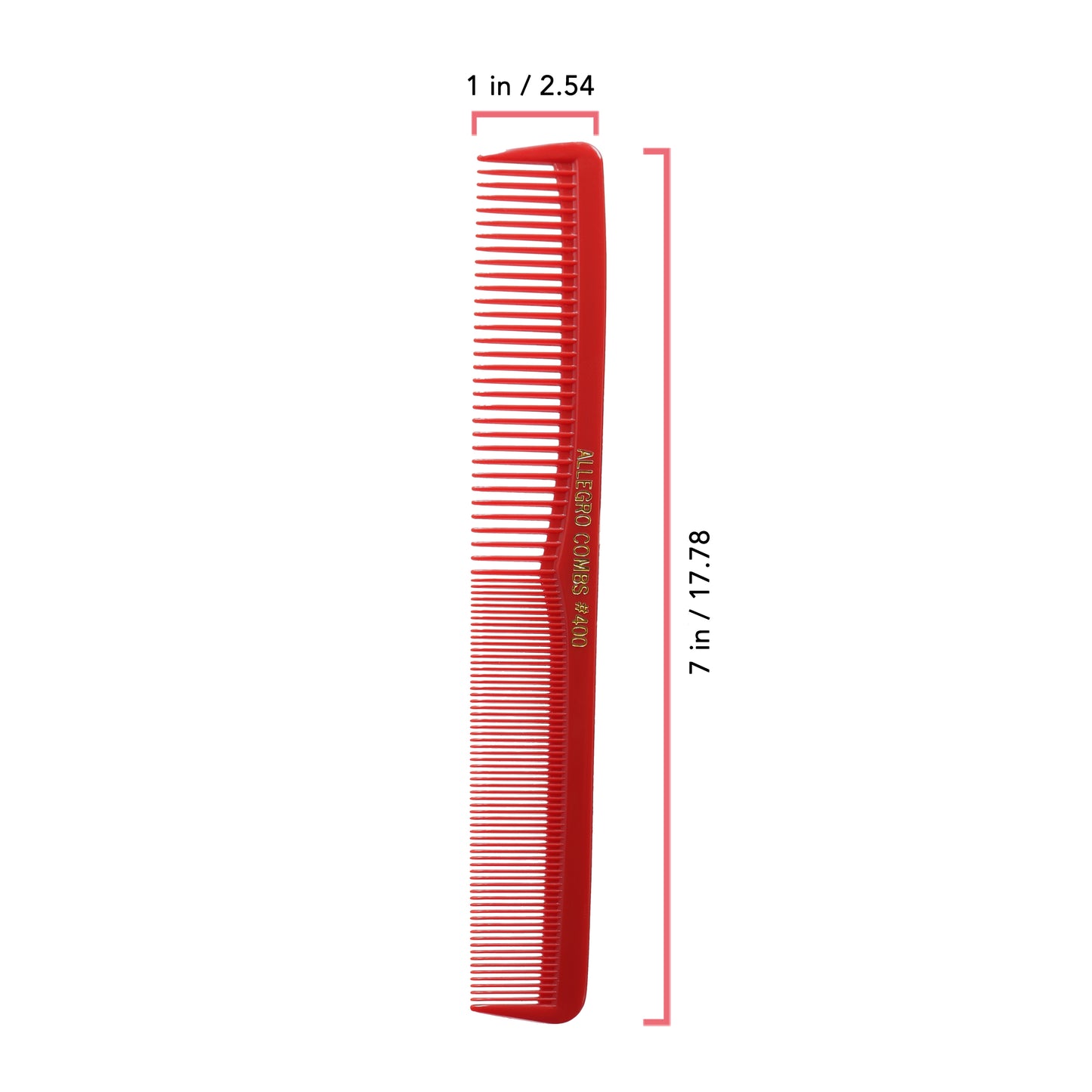 Allegro Combs 400 Barbers Combs Cutting Combs All Purpose Combs. Miixed  12 Pack