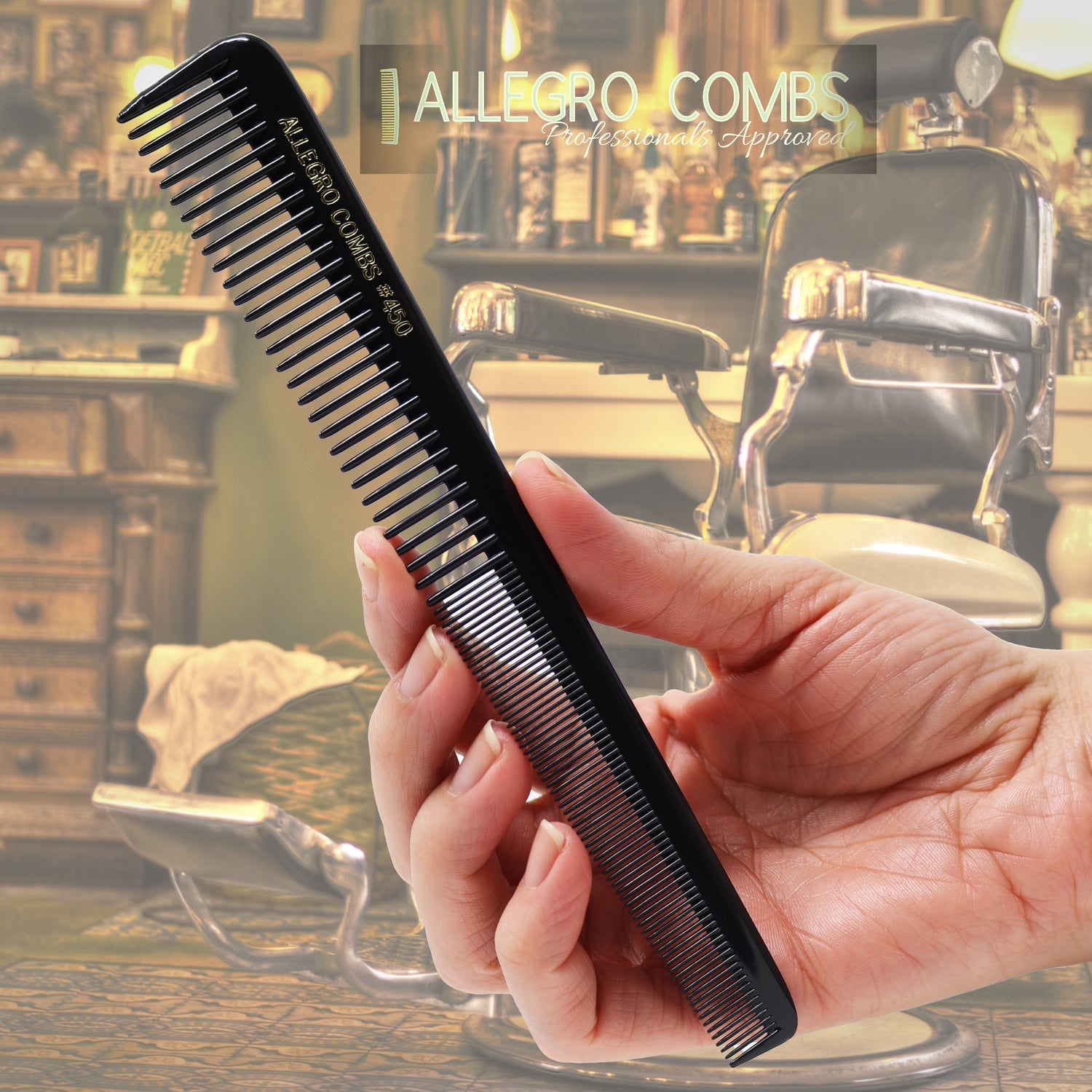 Styling Gear 301 Hair Combs Cutting Barber Hair Stylist Shampoo Combs –  Allegro Beauty Store