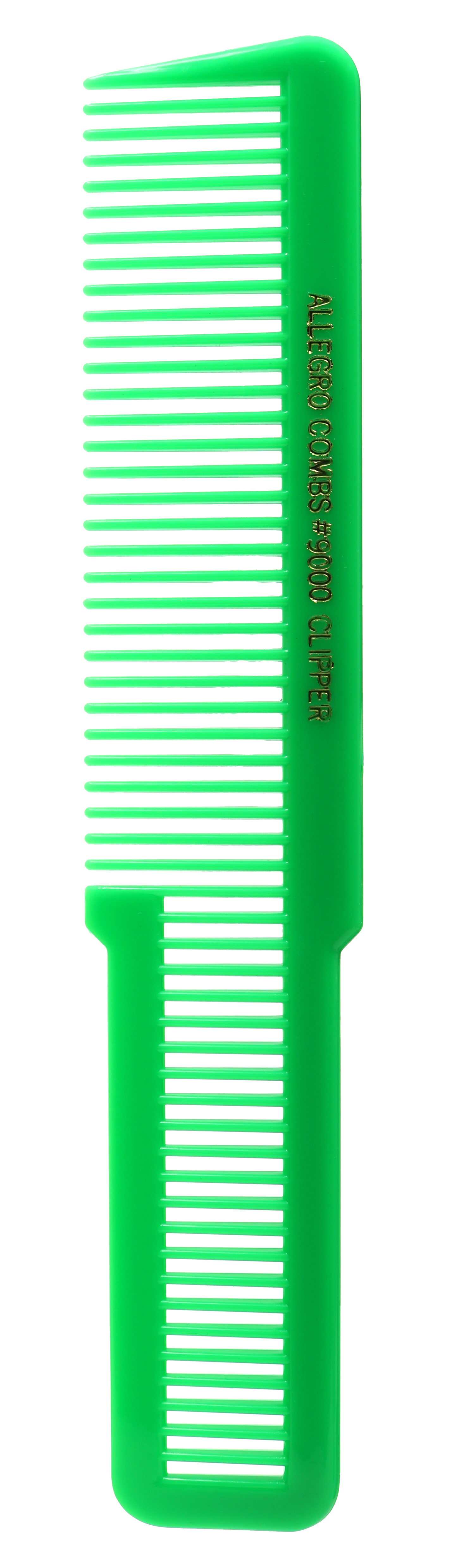 Allegro Combs 9000 Barber Clipper Cutting Combs Blending Flat Top Combs For Fading Combs 6 Pk. 