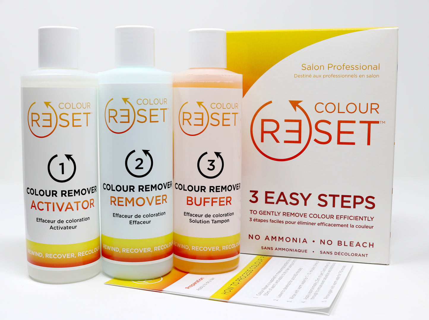 Colour Reset Multi Application Pack 5 applications Full Set.