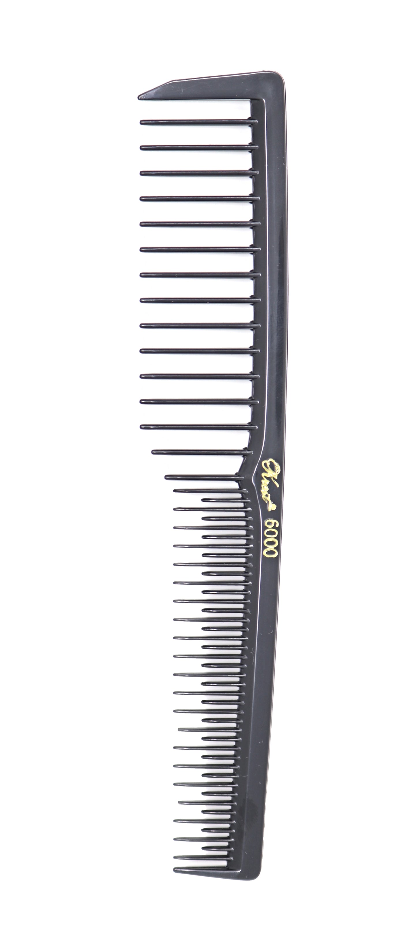 Krest 6000 Teasing Combs Lift Vent Hair Combs Pack Space Tooth Wide teeth Comb 3 Pc.
