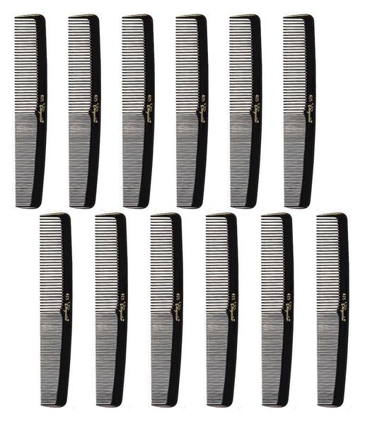 Krest #415 Cutting Styling Hair Professional Combs Barbers 12 Count