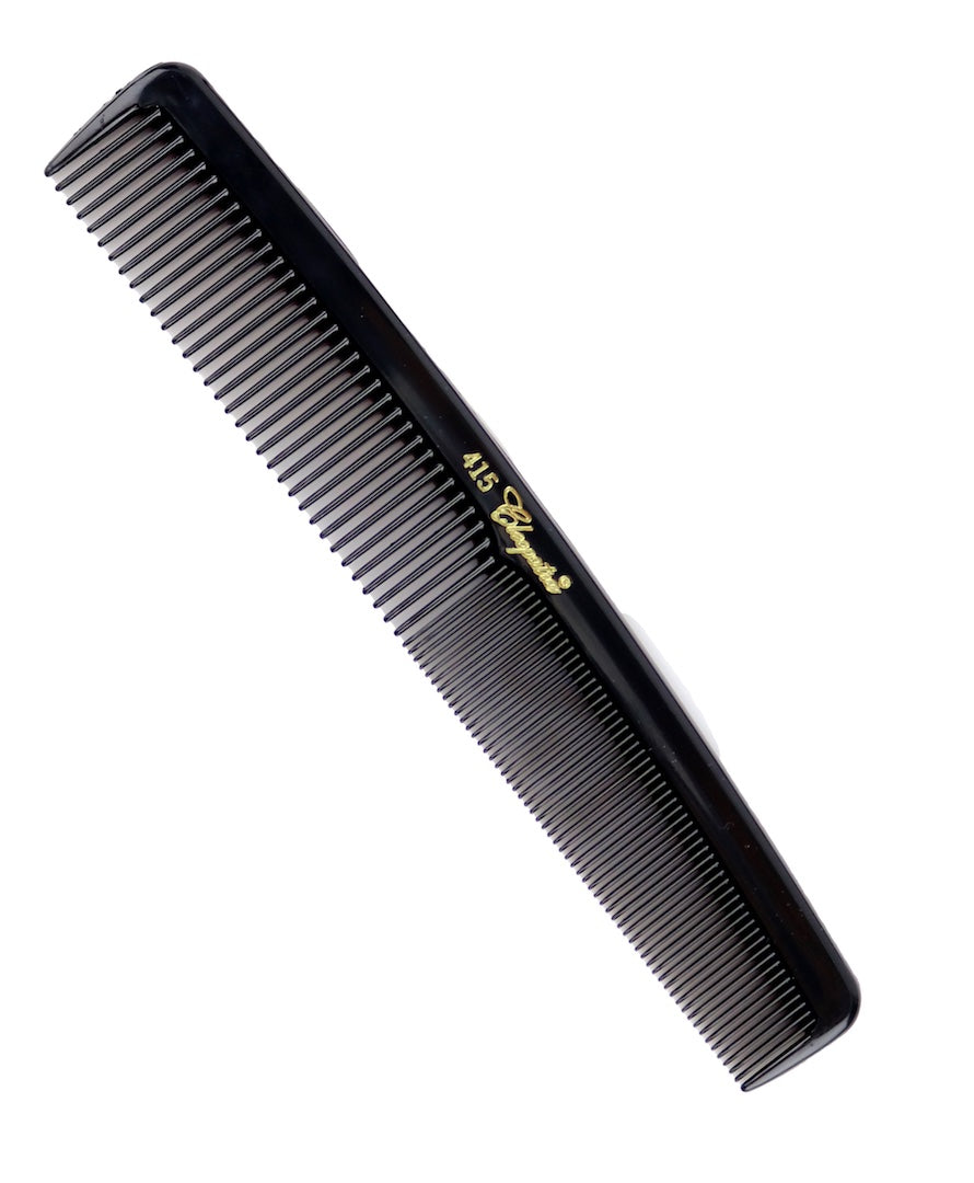  7 Inch Ruler Back Round Finger Wave Hair Combs. Barber & Stylist Comb.