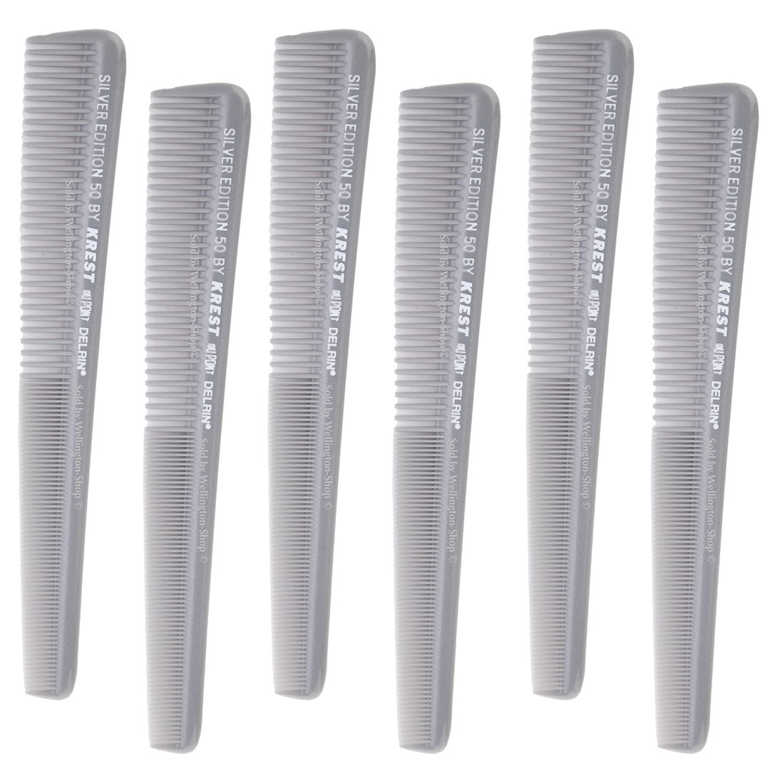 Krest Combs All Purpose Styler 7-1/2 In. Tapering Heat Resistant Comb #50
