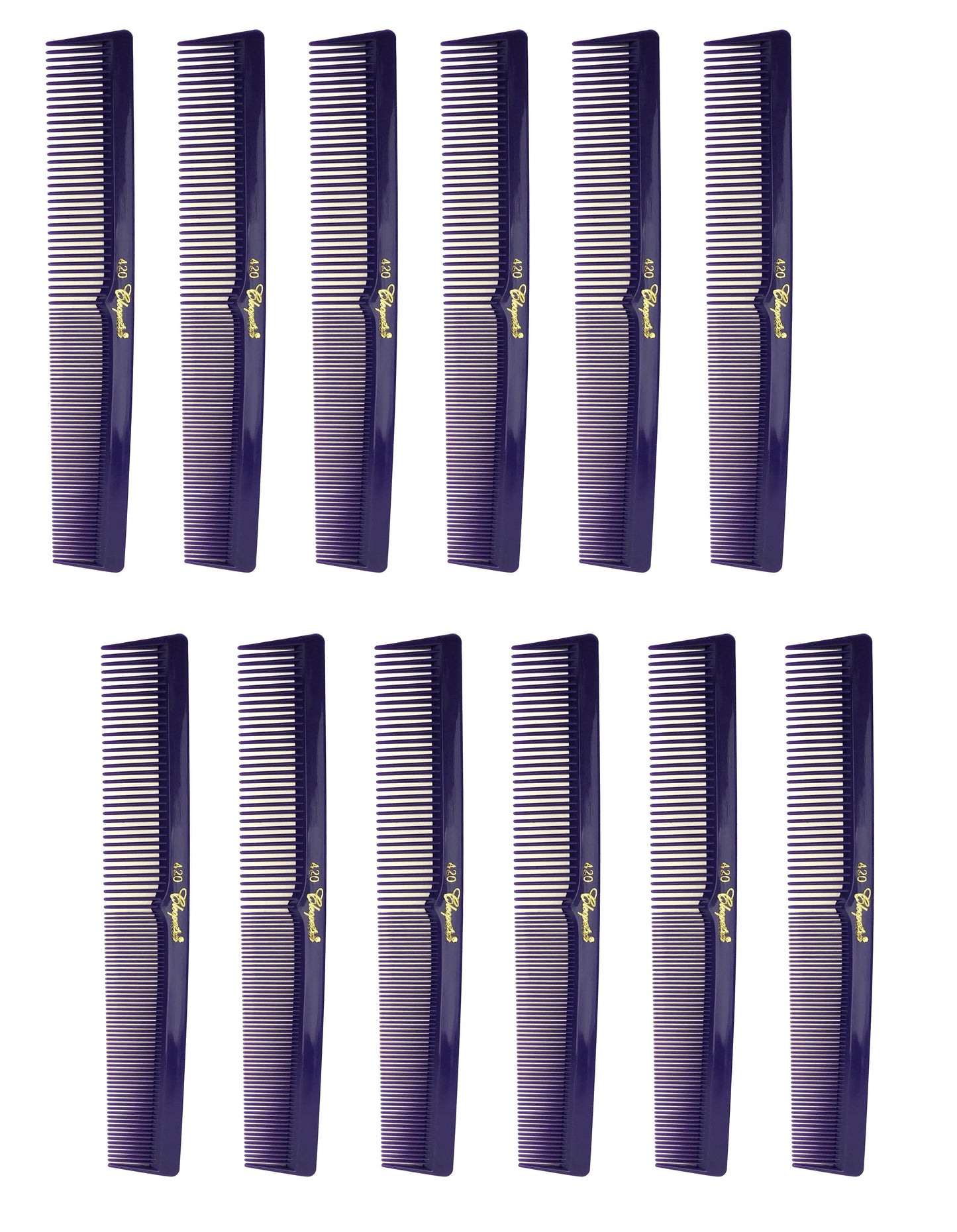 Krest Combs Cleopatra 420 Hair Cutting Combs. Barbers & Hair Stylist Combs 1 DZ.