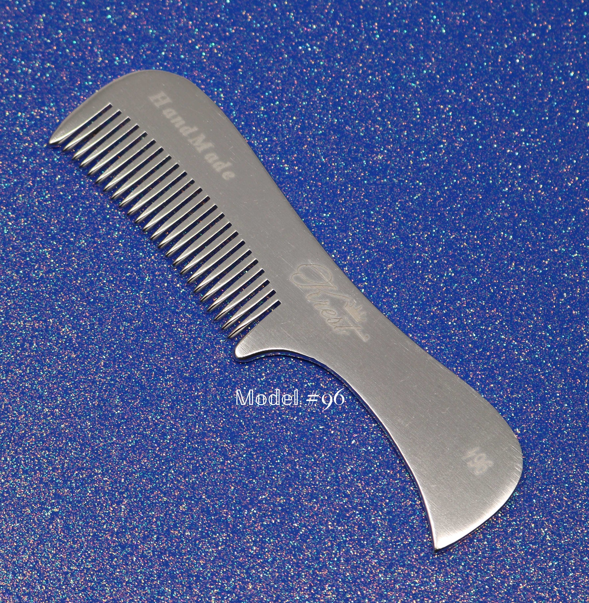 Krest Professional Metal Combs Aluminum Combs 100 HandFinished