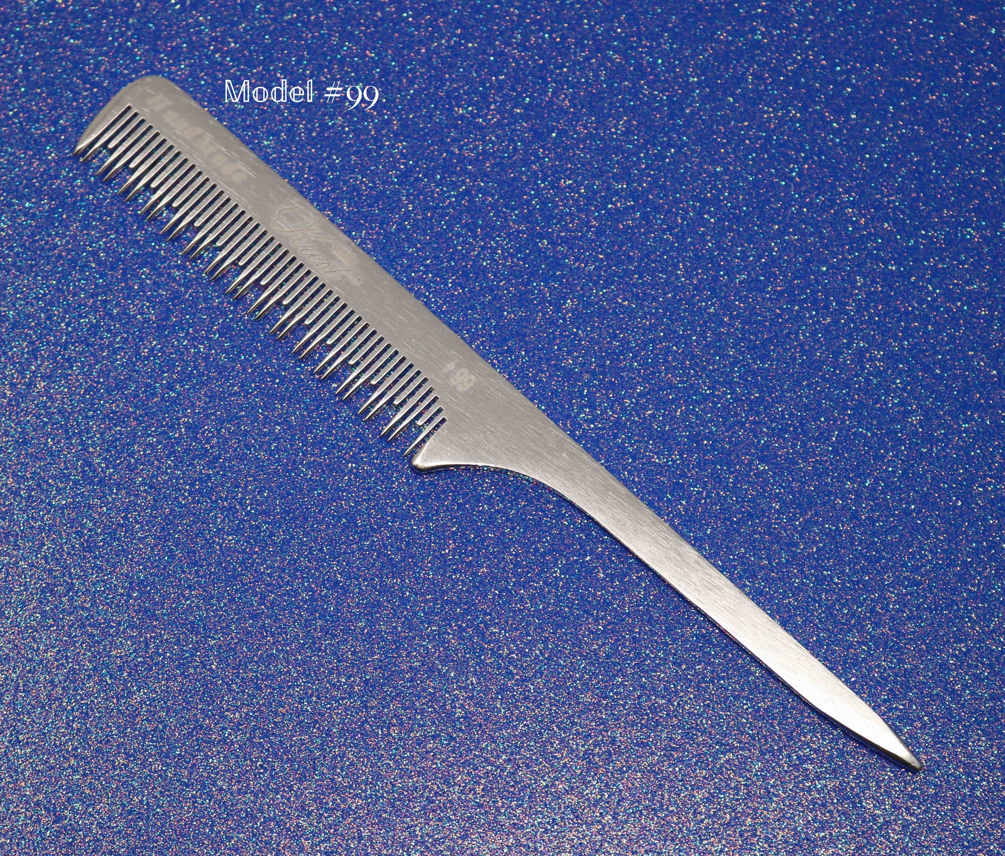 Krest Professional Metal Combs Aluminum Combs 100 HandFinished