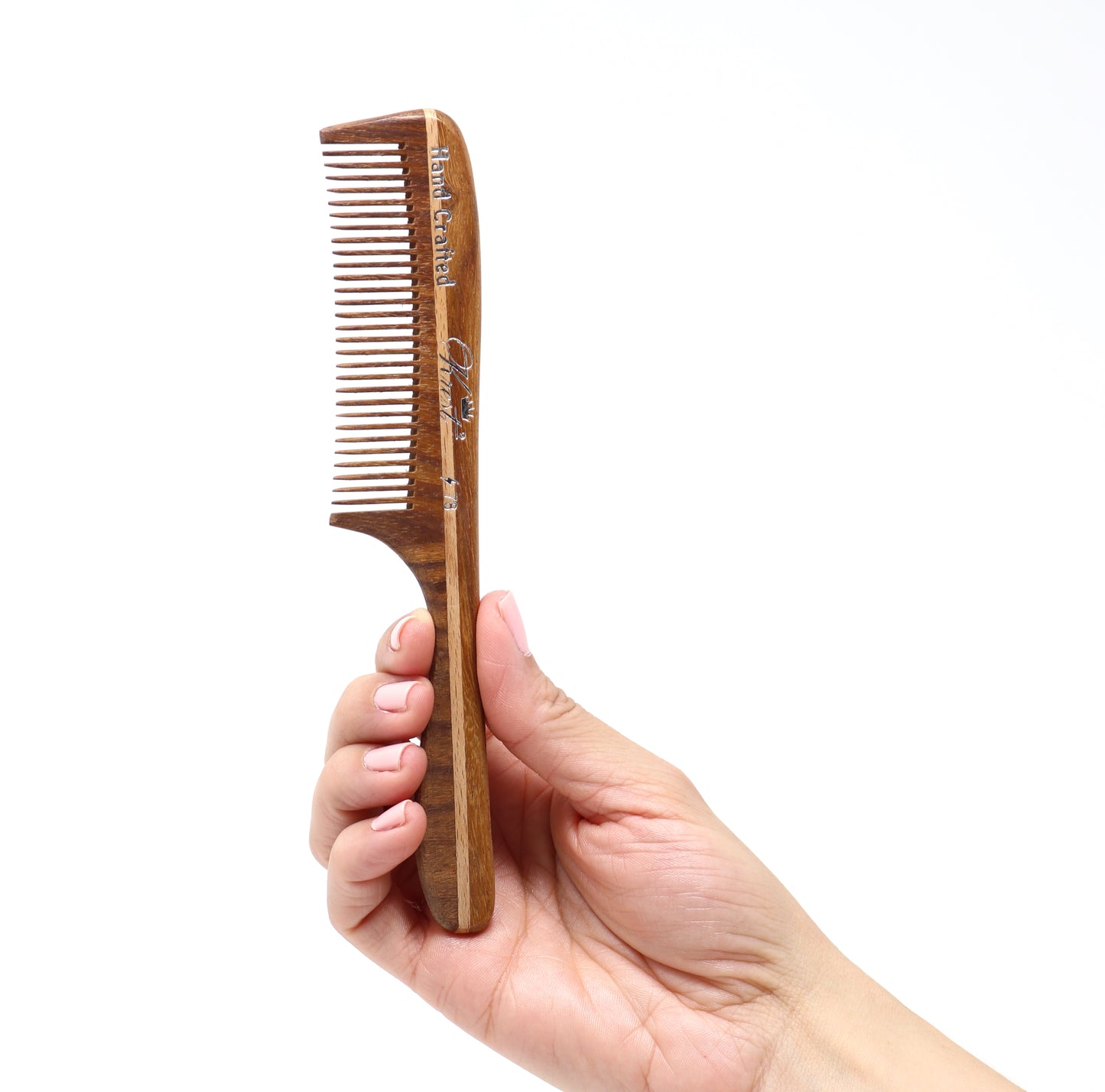 Krest Wooden Combs Hand Made Vegan Natural Wooden Hair Combs Hair Combs Styler Wood Combs 1 Pc.