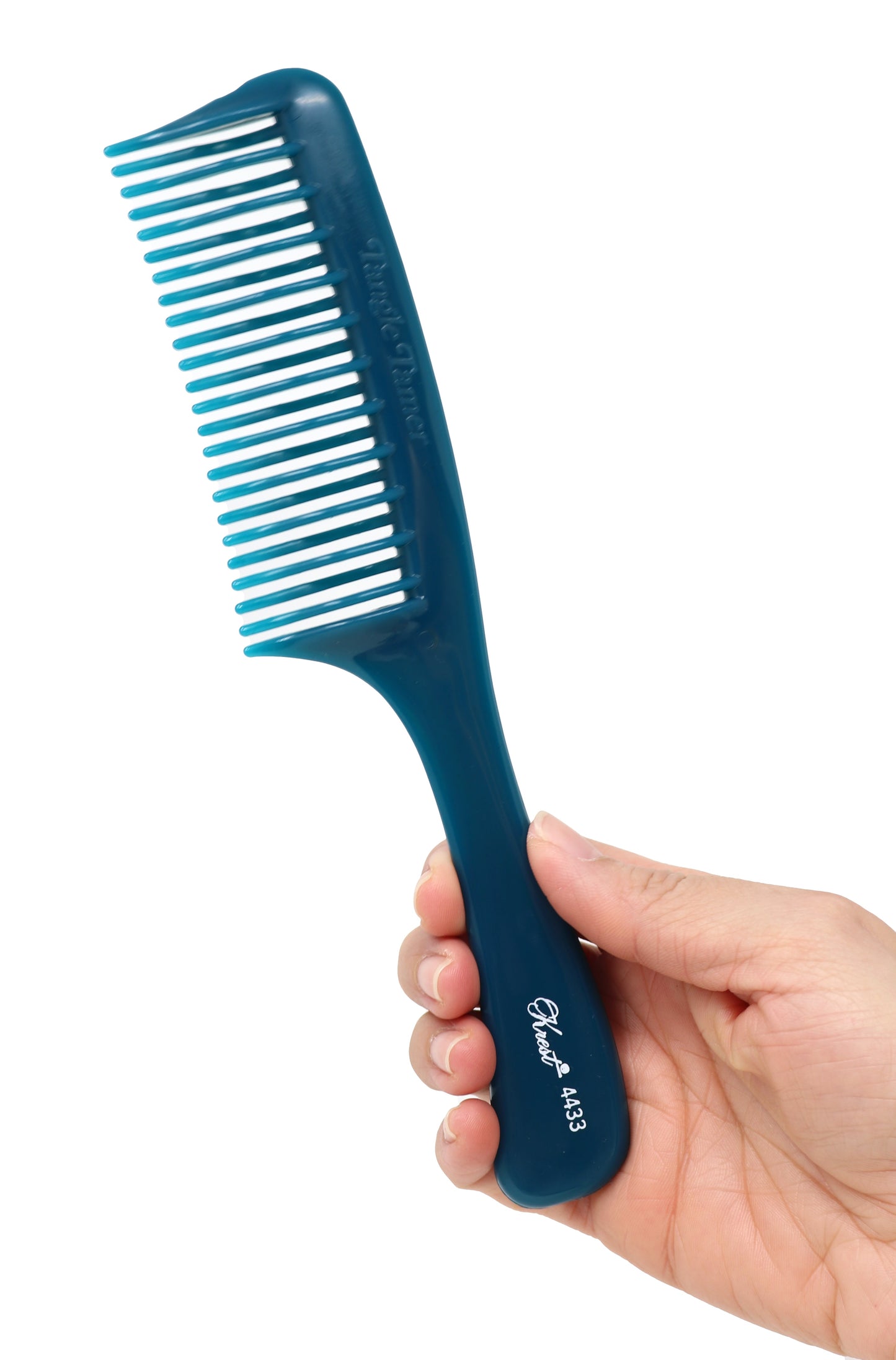 Krest Combs 4433 Teal Tangle Tamer Wide Tooth Comb 1 Count