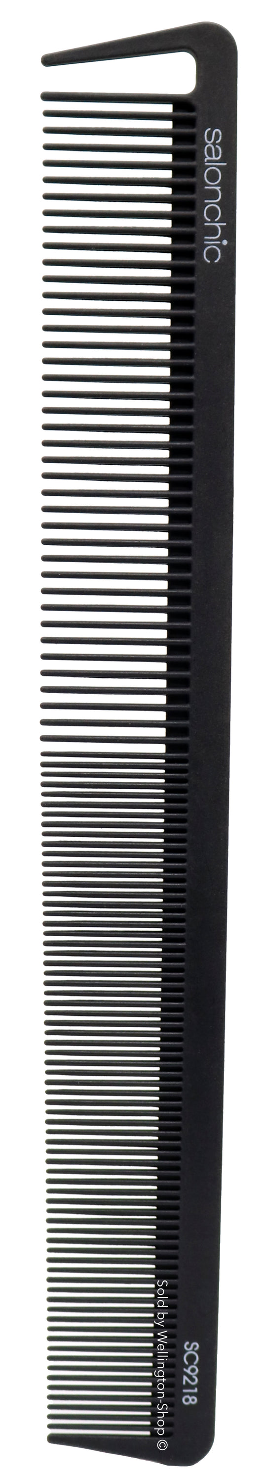 Salonchic 8.5 Inch High Heat Resistant Carbon Comb. Hair Cutting Comb. 1 pc.
